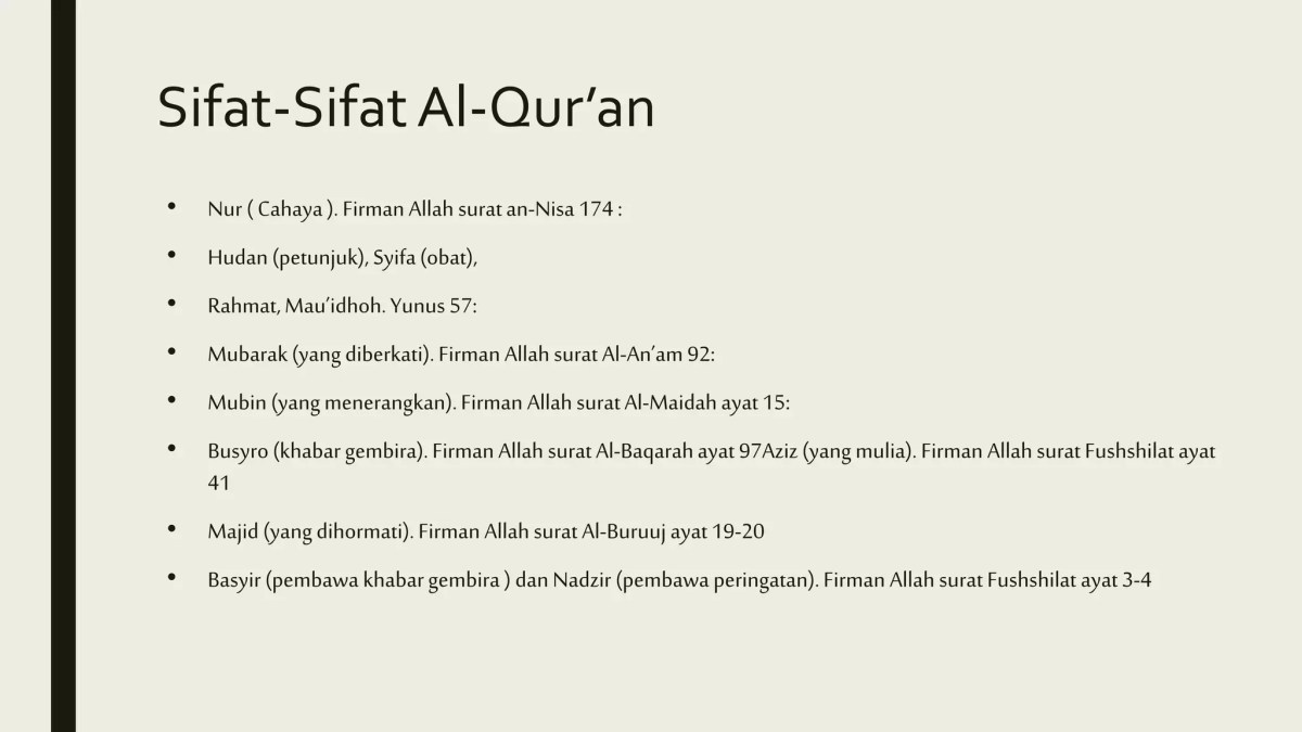 Pengertian Al‑Quran