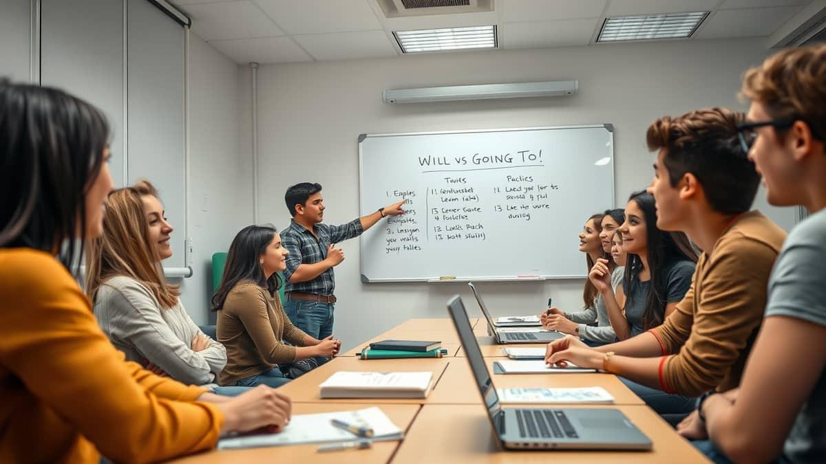 Perbedaan antara shall/will dan to be going to