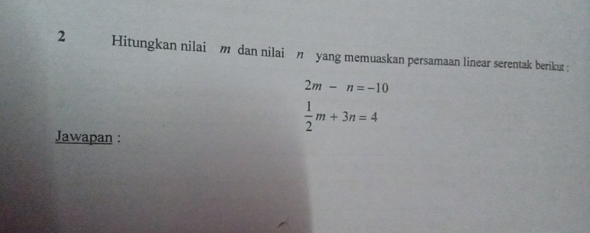 Hitung M/n dan (M‑3n)/M untuk m=√15+√3, n=√15‑√3