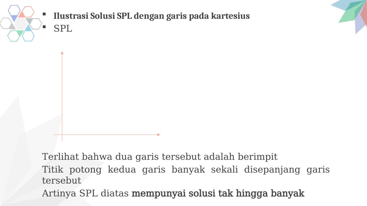 Menentukan a, b pada SPL agar solusi tak hingga atau tak ada