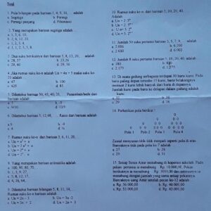 Tolong nomor 5 dan 6