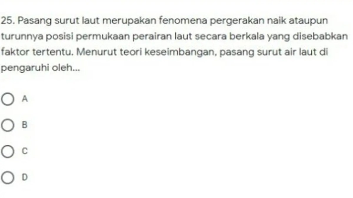 Jawaban yang harus dikumpulkan besok