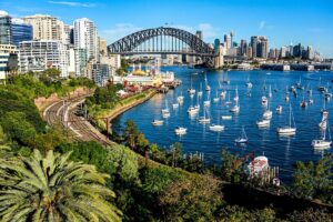 First Visit to Sydney by the Writer