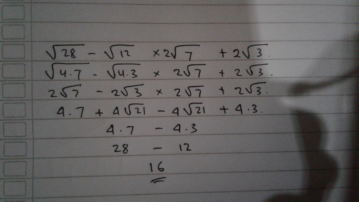 Sederhanakan Akar √0,000121