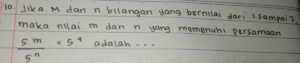 Misalkan, m dan n adalah bilangan positif yang memenuhi 1/m + 1/n = 4/7. Berapakah nilai m^2 + n^2?