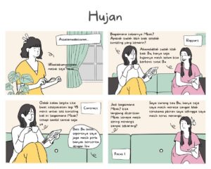 Hari Kedua Kali Alada dan Adi Membaca Komik Bersama