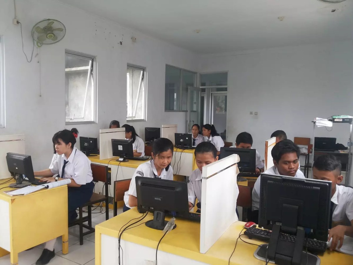 Nilai Cantik pada Tes Penerimaan SMPN 1 Harapan Bangsa