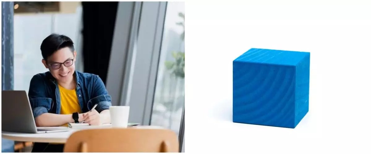 Menghitung Volume Balok 12 cm × 5 cm × 16 cm