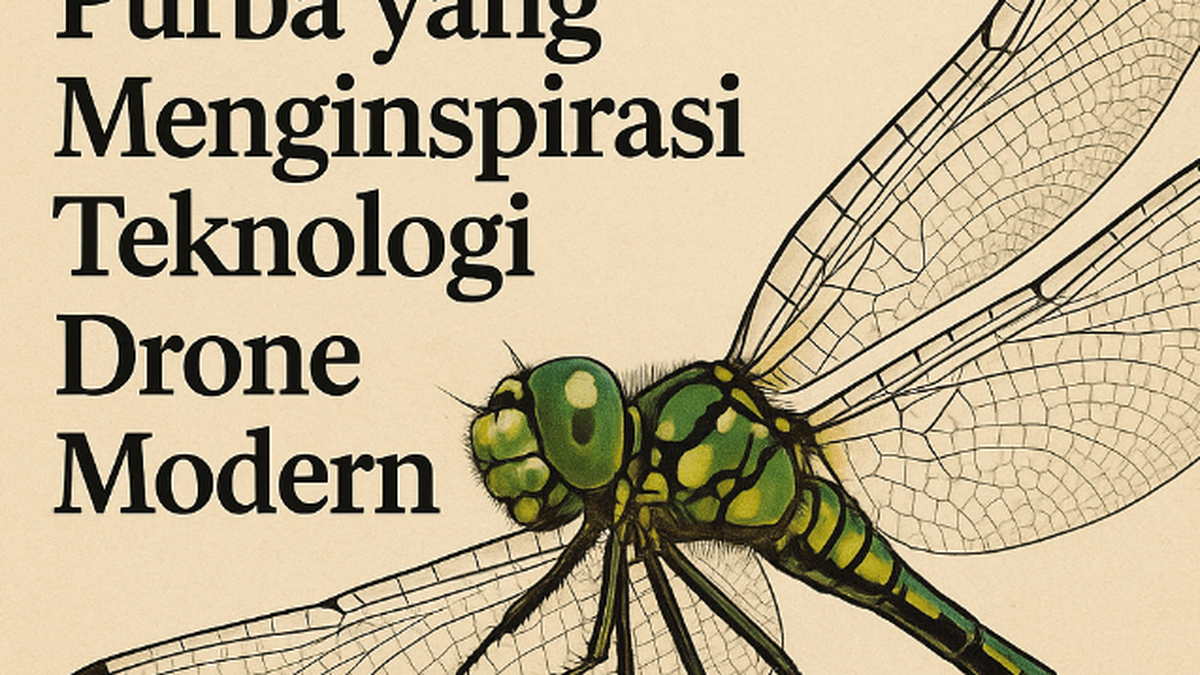 Helikopter Meniru Cara Terbang Capung: Inspirasi Teknologi dari Allah