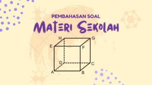 Jarak Titik C ke Garis EF pada Balok ABCD‑EFGH