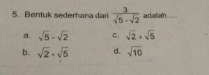 Sederhanakan bentuk akar berikut: a. 3 akar(15) (2 akar(6) - 4 akar(5)) b. (9 akar(5) - akar(13)) (13 akar(18) - 7 akar(3))