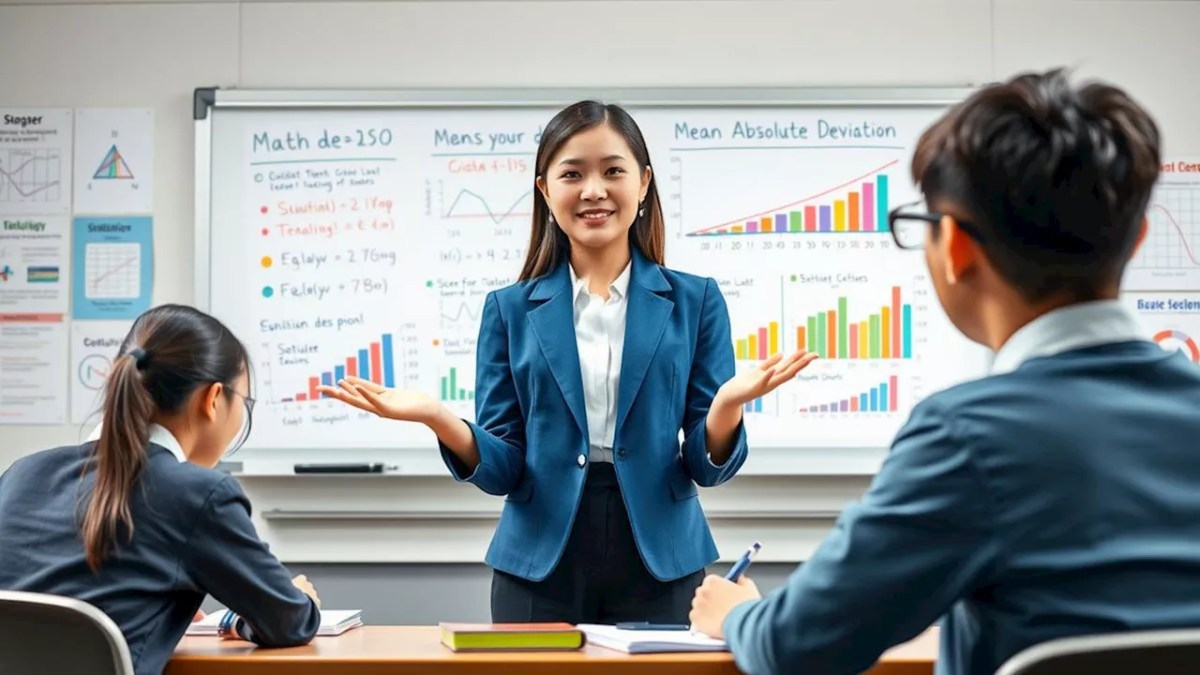 Cara Menghitung Simpangan Rata‑rata Data dengan Rataan 54