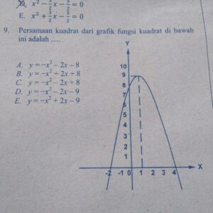 Misalkan F = (6x^2 + 16x + 3m)/6 merupakan kuadrat dari bentuk linear terhadap x(ax + b). Nilai m yang memungkinan hal tersebut terjadi terletak di an