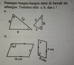 Cara Mengetahui Dua Bangun Datar atau Lebih Sebangun