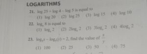 Nilai 35 log15 bila 3 log5 = m, 7 log5 = n