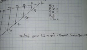 Gradien Garis Membagi Persegi Panjang menjadi Dua Bagian Sama Luas