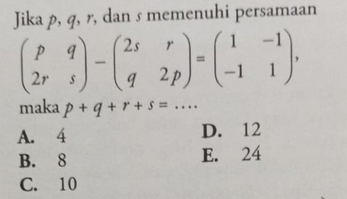 Tentukan persamaan garis p, q, r dan best‑fit dengan kuadrat terkecil