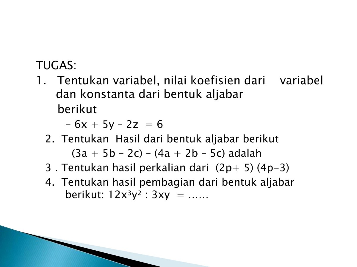 Hasil Perkalian (a‑7b)(4a‑2b)