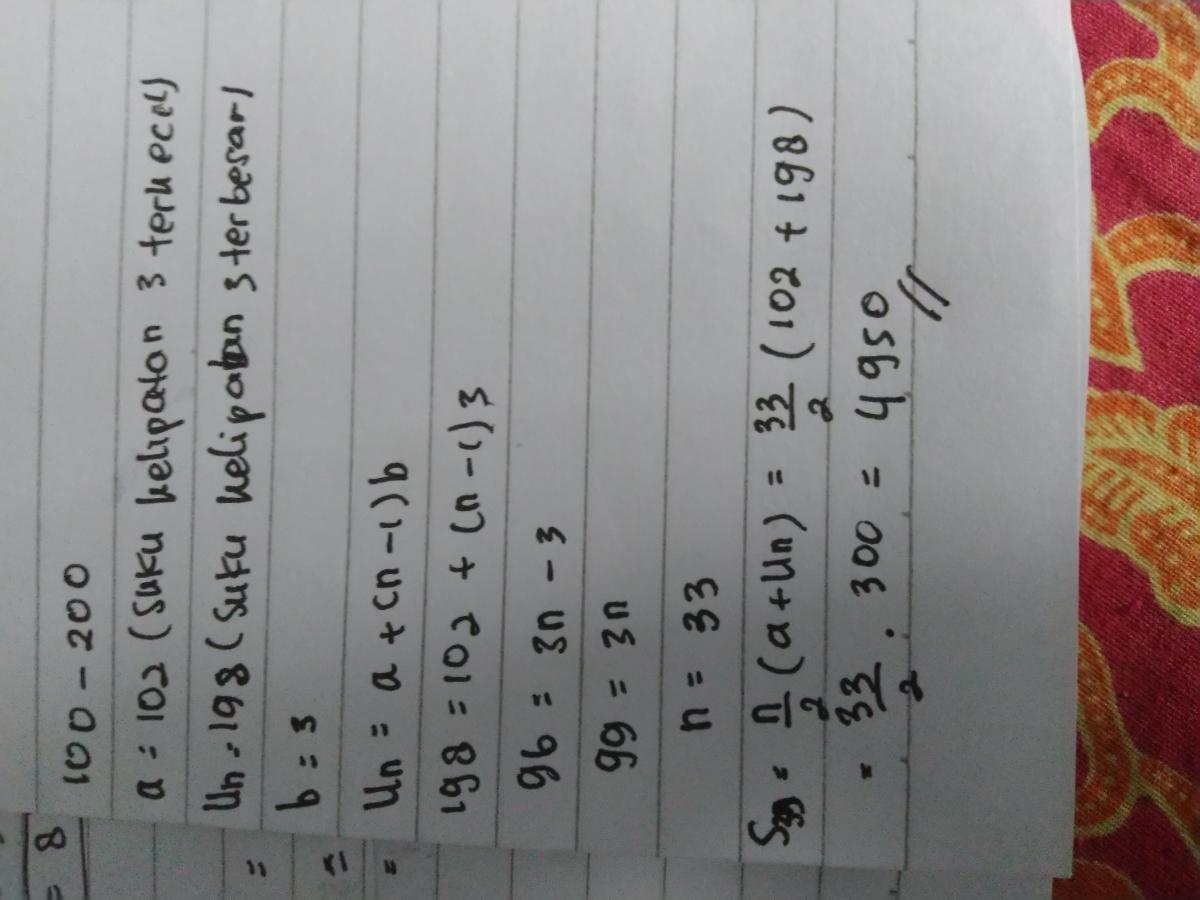 Jumlah Bilangan 3 Digit Kelipatan 7, Ratusan Lebih dari Satuan, Puluhan Genap