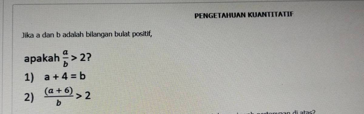Jumlah pasangan bilangan bulat positif (a,b) yang memenuhi 1/a+1/b=1/6