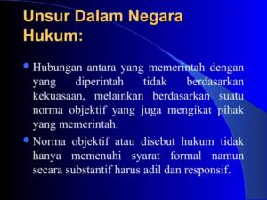 Unsur‑Unsur Negara Hukum Menurut A.V. Dicey