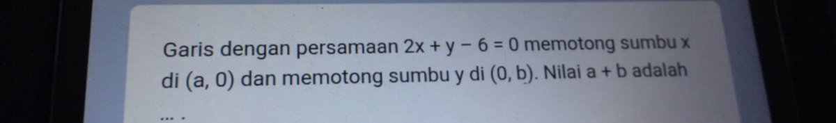 Persamaan Kuadrat Memotong Sumbu X di A(-2,0) dan B(3,0) Lewat P(2,12)