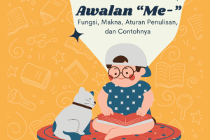 Makna awalan me‑ yang berarti “menuju ke”