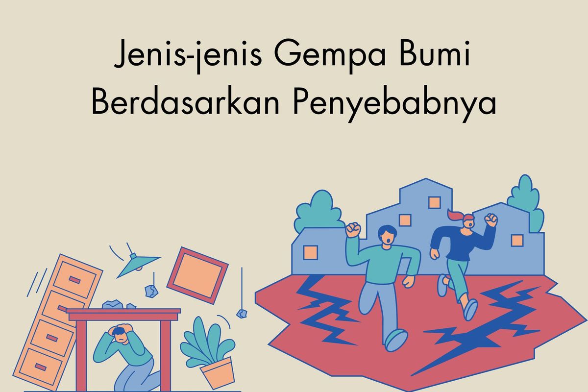 Penyebab Gempa Bumi Tektonik, Vulkanik, dan Tumbukan