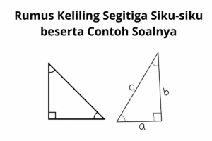 Menghitung Keliling Segitiga Siku-siku dengan Sisi 4x, 3x, dan Hipotenusa 20 cm