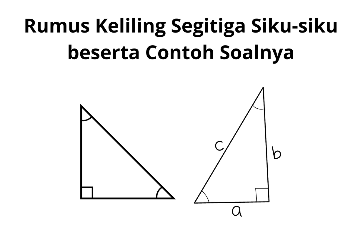 Menghitung Keliling Segitiga Siku-siku dengan Sisi 4x, 3x, dan Hipotenusa 20 cm