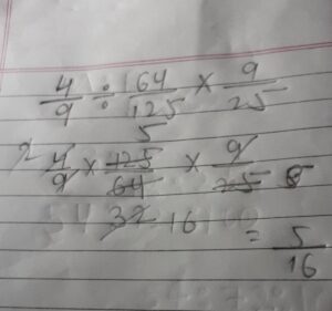Hitung Pembagian Cepat: 296÷42, 415÷53, 144÷64, 686÷75, 848÷8