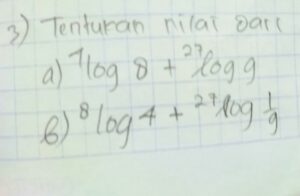 Tentukan nilai log 108