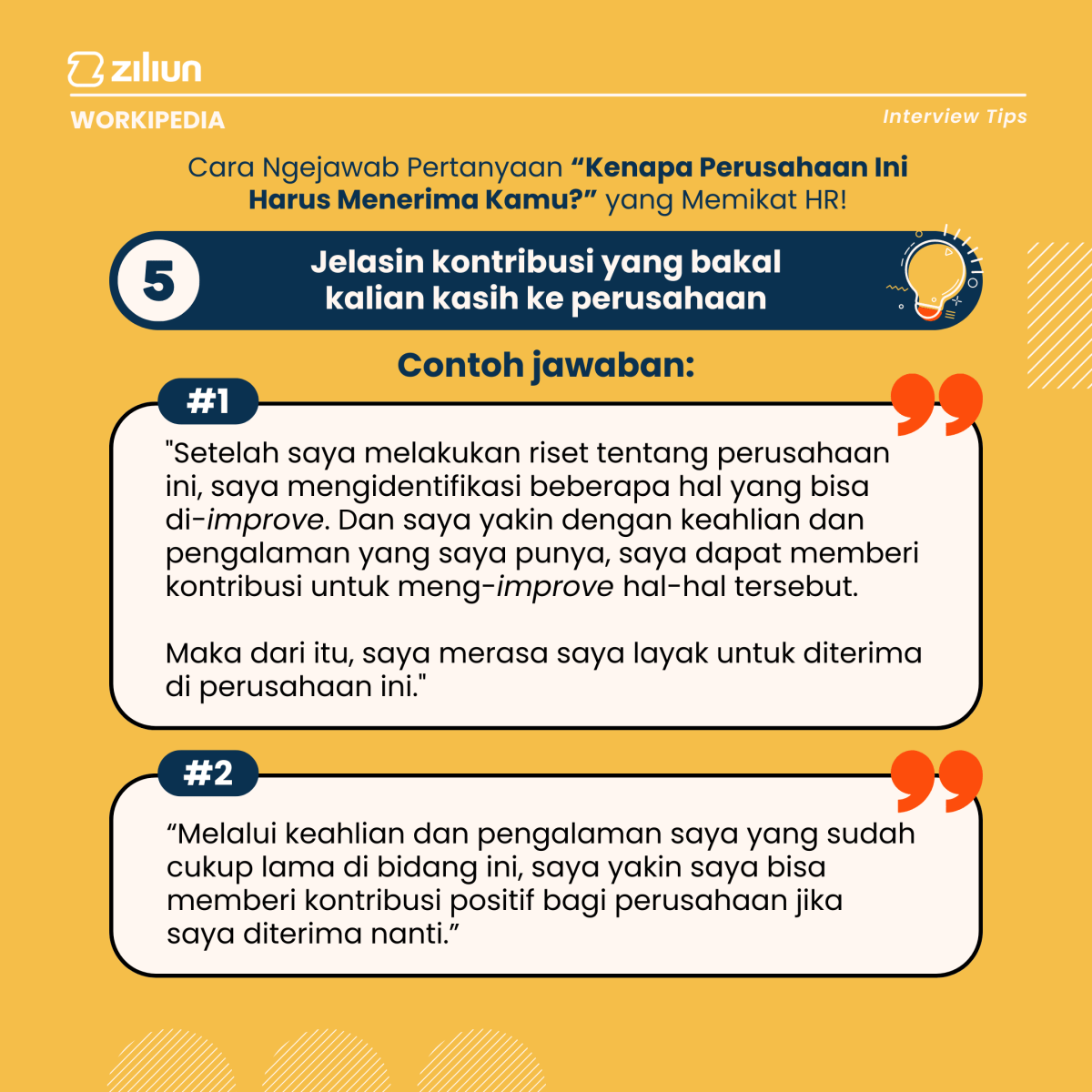 Bagaimana Menjawab Pertanyaan