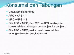 Hubungan MPC dan MPS