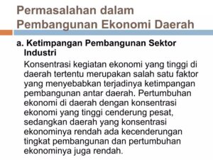 Kawasan Pengembangan Ekonomi Terpadu (KAPET) untuk Peningkatan Pembangunan Daerah