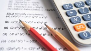 Hitung hasil -12 - 60 ÷ 2 × 15