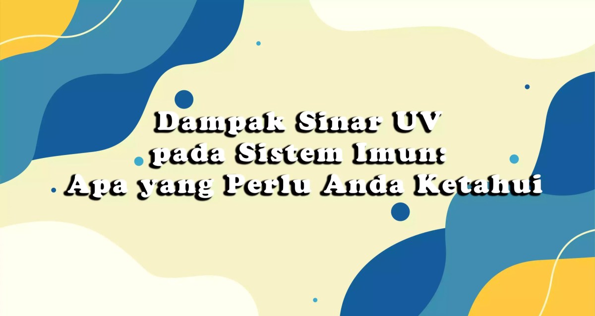 Paparan sinar UV tinggi pada sel dapat mengakibatkan mutasi
