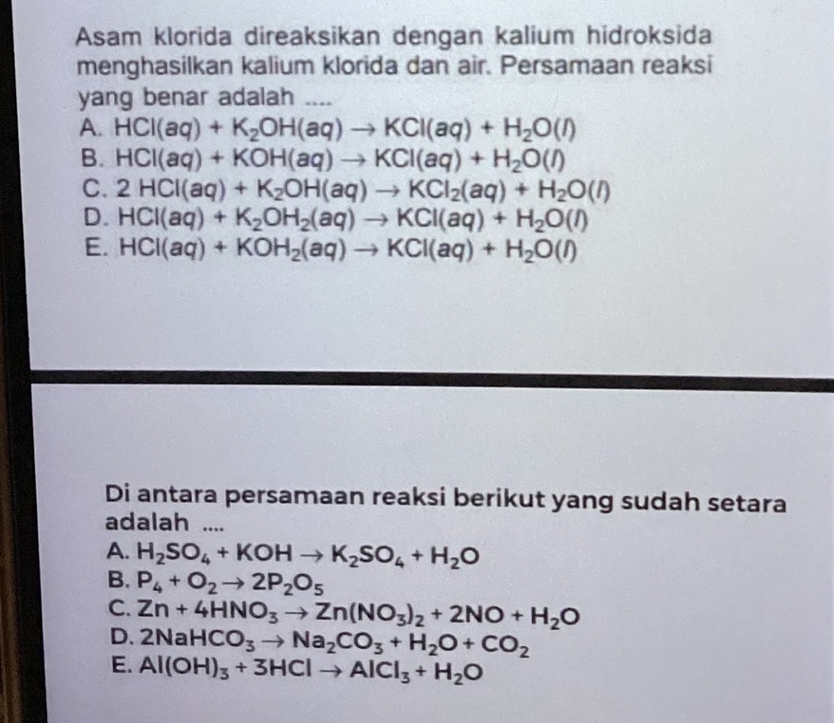Identifikasi Senyawa X Berdasarkan Reaksi Asam Klorida dan Amonium Hidroksida