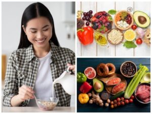 Optimasi Diet Dua Makanan untuk Kalsium, Besi, Vitamin A, Minimalkan Kolesterol