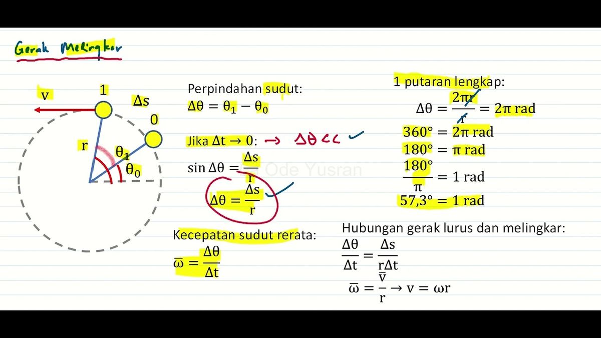 Pernyataan Benar tentang Gerak Benda 1 dan Benda 2