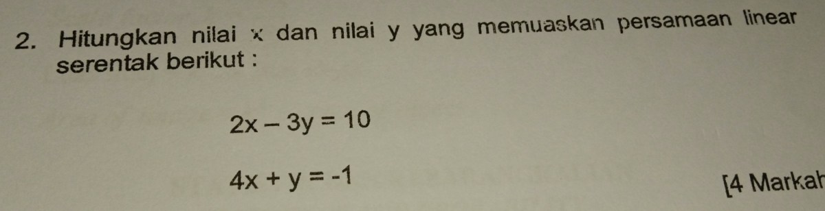 Hitung nilai (X+Y)² dari X²+Y²=25 dan XY=10