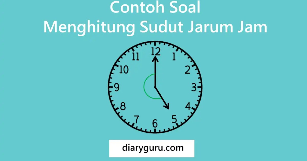 Keliling Jajargenjang ABCD serta Sudut Jarum Jam 05.20 dan 08.40