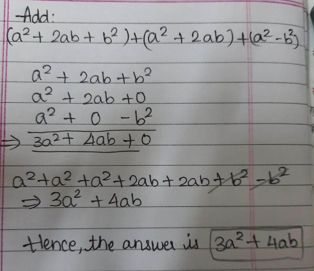 Menyelesaikan Soal Aljabar: (a+b)^2 - 2ab dan (a+b)^2·(a-b)^2