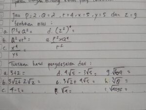 Hasil (12P⁵ Q⁴ ÷ 4P² Q)²