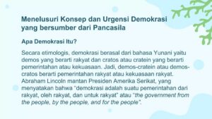Hakikat Instrumentasi dan Praksis Demokrasi Berlandaskan Pancasila dan UUD 1945