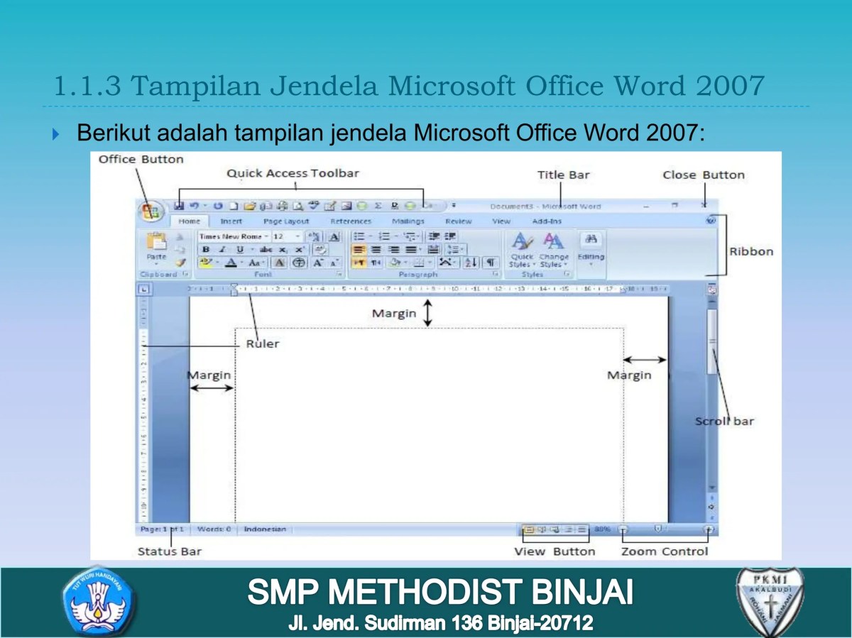 Microsoft Office Word 2007 merupakan produk Microsoft Corporation