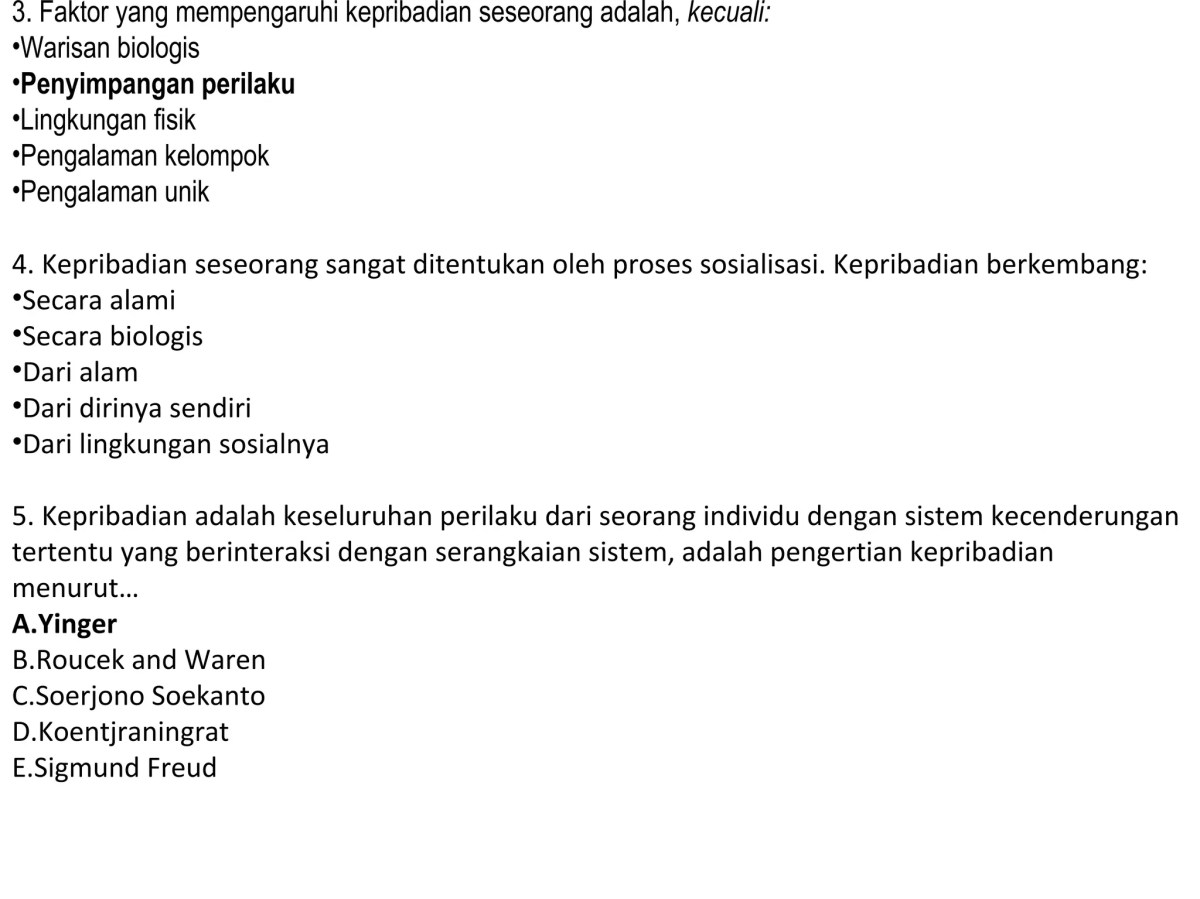 Faktor-faktor yang Mempengaruhi Kepribadian Menurut Pepatah Buah Jatuh
