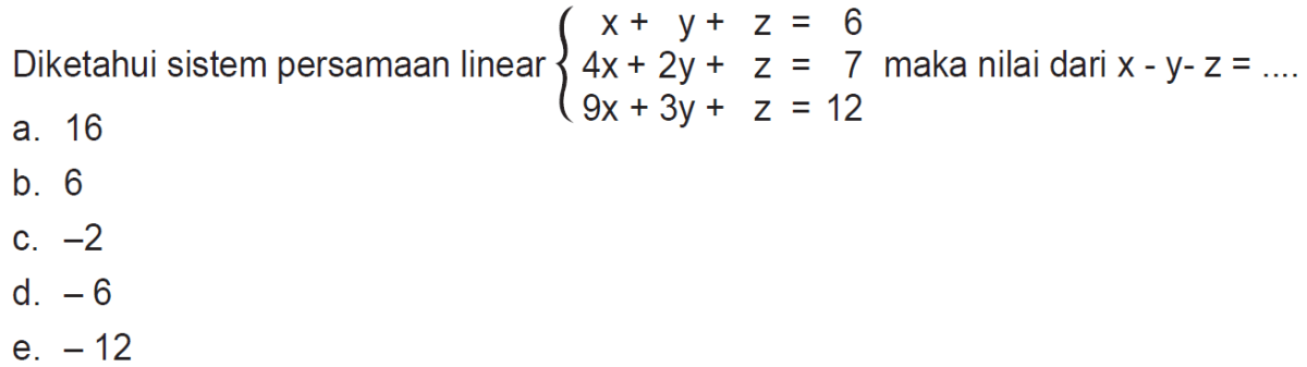 Menentukan Pernyataan Benar dari Sistem x + y = 7 dan xy = 64