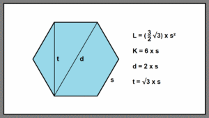 Jumlah Derajat 36 Sudut pada Limas Segi Enam