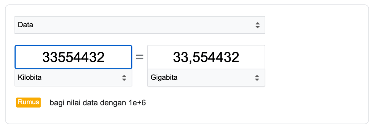 Konversi 10 GB ke kB dan Aturan Angka Penting
